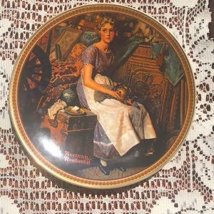 Norman Rockwell limited addition plate